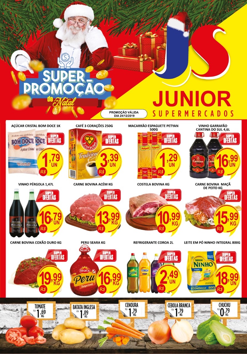 Super Promoção de Natal do Junior Supermercados - VIA 41