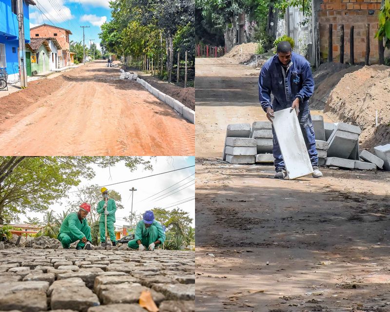 Programa De Pavimentação Segue Acelerado Em Diversos Bairros E 7015